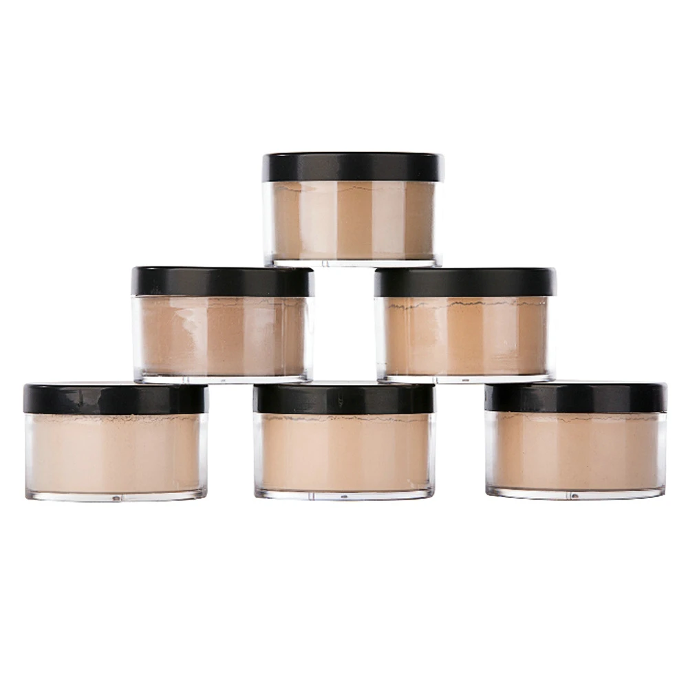 

7 Colors Setting Loose Powder Custom Lasting Oil Control Make Up Brightening Concealer Light Face Cosmetics Private Label Bulk