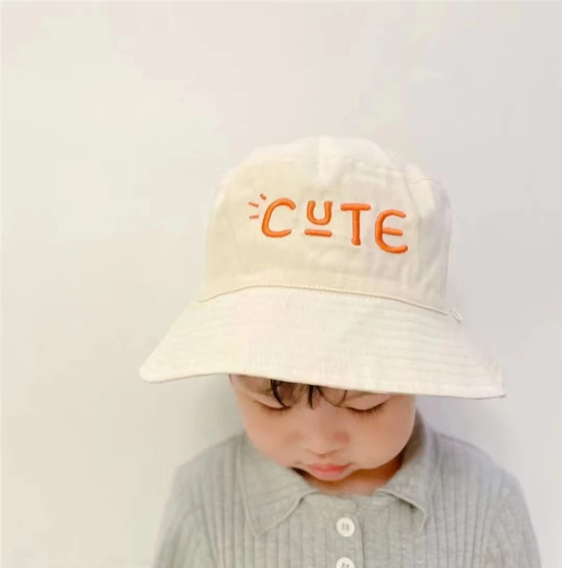 

Double-sided Sun Hats for Boys Girls Cotton Bucket Hat Summer Panama Girls UV Visor Hat Toddler Children Fisherman Hat 48-54cm