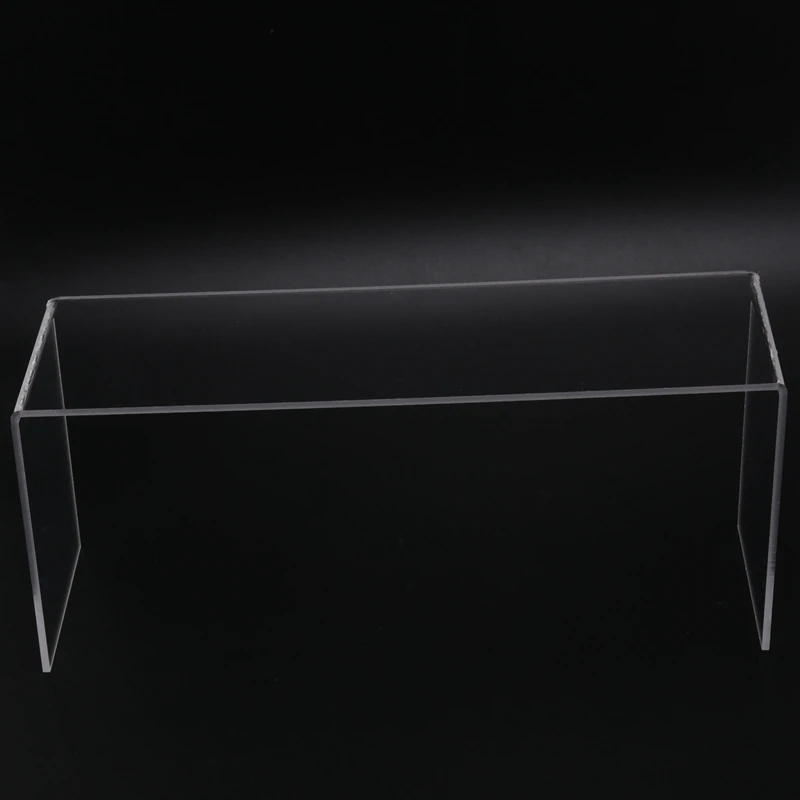 5 Pack Clear Acrylic Display Risers, 5 Sizes Acrylic Jewelry Display Riser Shelf Showcase Fixtures For Cake, Display