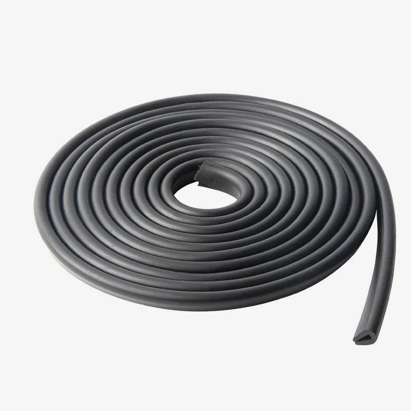 1 метровая черная резиновая лента для защиты от столкновений защитная U-образная
