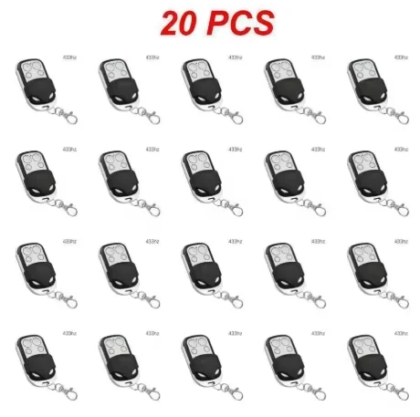 

Универсальный клон копирования, 4 кнопки, охранная сигнализация, пульт дистанционного управления, управление гаражом, управление затвором, копия кода, частота CAME 433