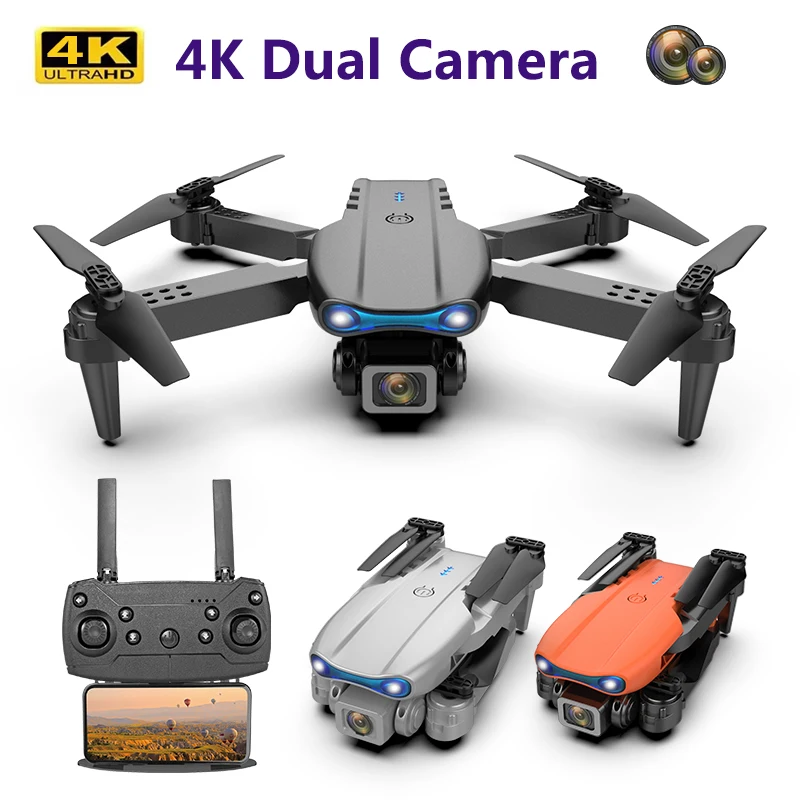 

E99 K3 PRO Mini Drone 4K Dual HD Camera WIFI FPV Obstacle Avoidance Foldable Profesional RC Dron Quadcopter Helicopter Toys