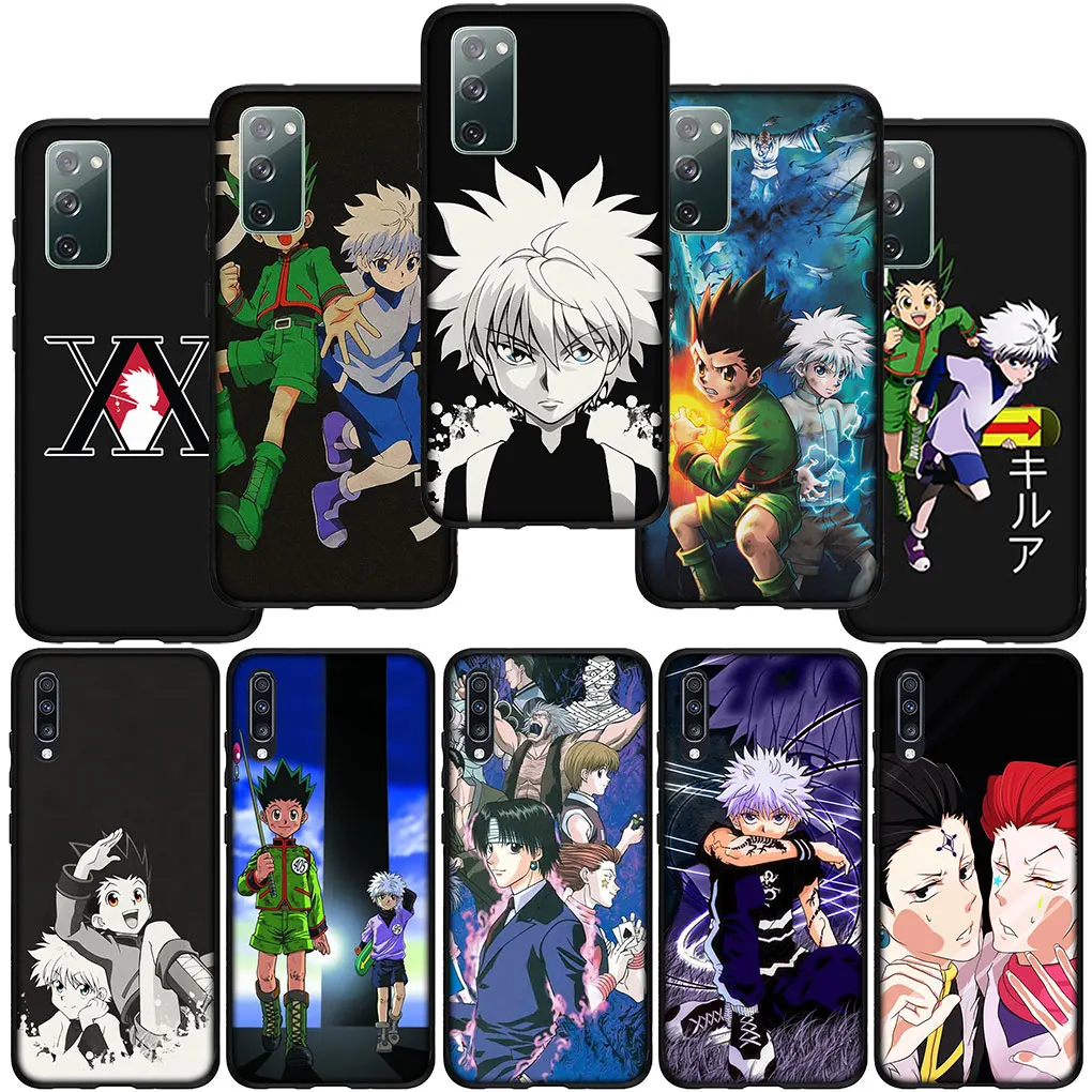 Hunter X GON FREECSS Killua HXH чехол для телефона OPPO A94 A95 A92 A72 A52 A96 A93 A12 A15 A16 A17 A55 A56 A53 A77 A57 A32 -
