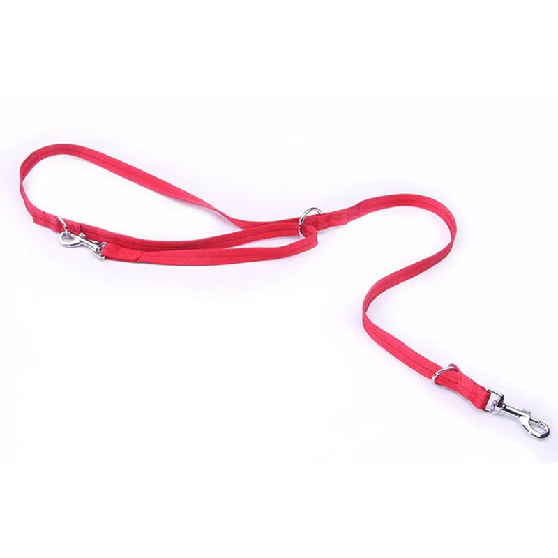

Double Twin Lead Walking Leash Two Pets Cats Dual Couple Dog Leashes Nylon Shape Leash For Dog