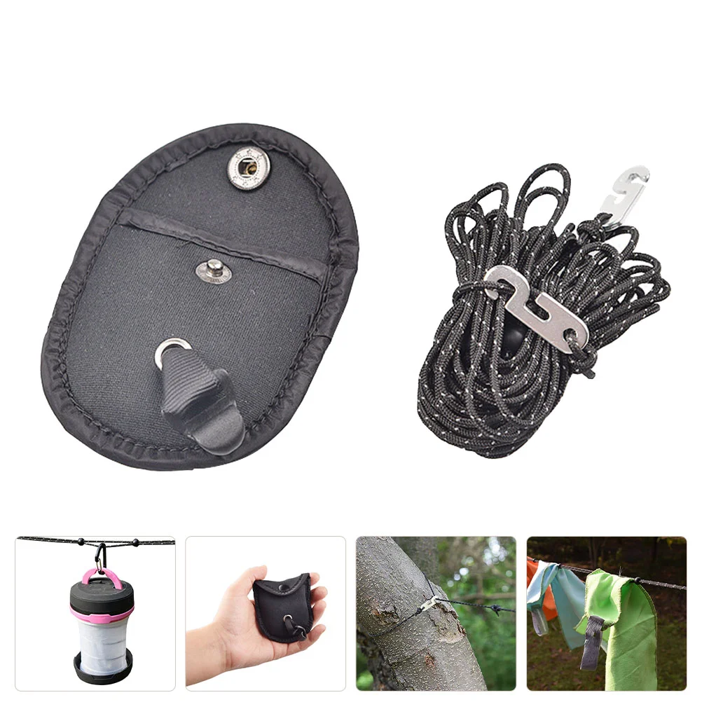 

Clothesline Drying Rope Clothes Outdoor Travel Laundry Adjustable Windproof Cord Ropes Washing Line Camping Portable