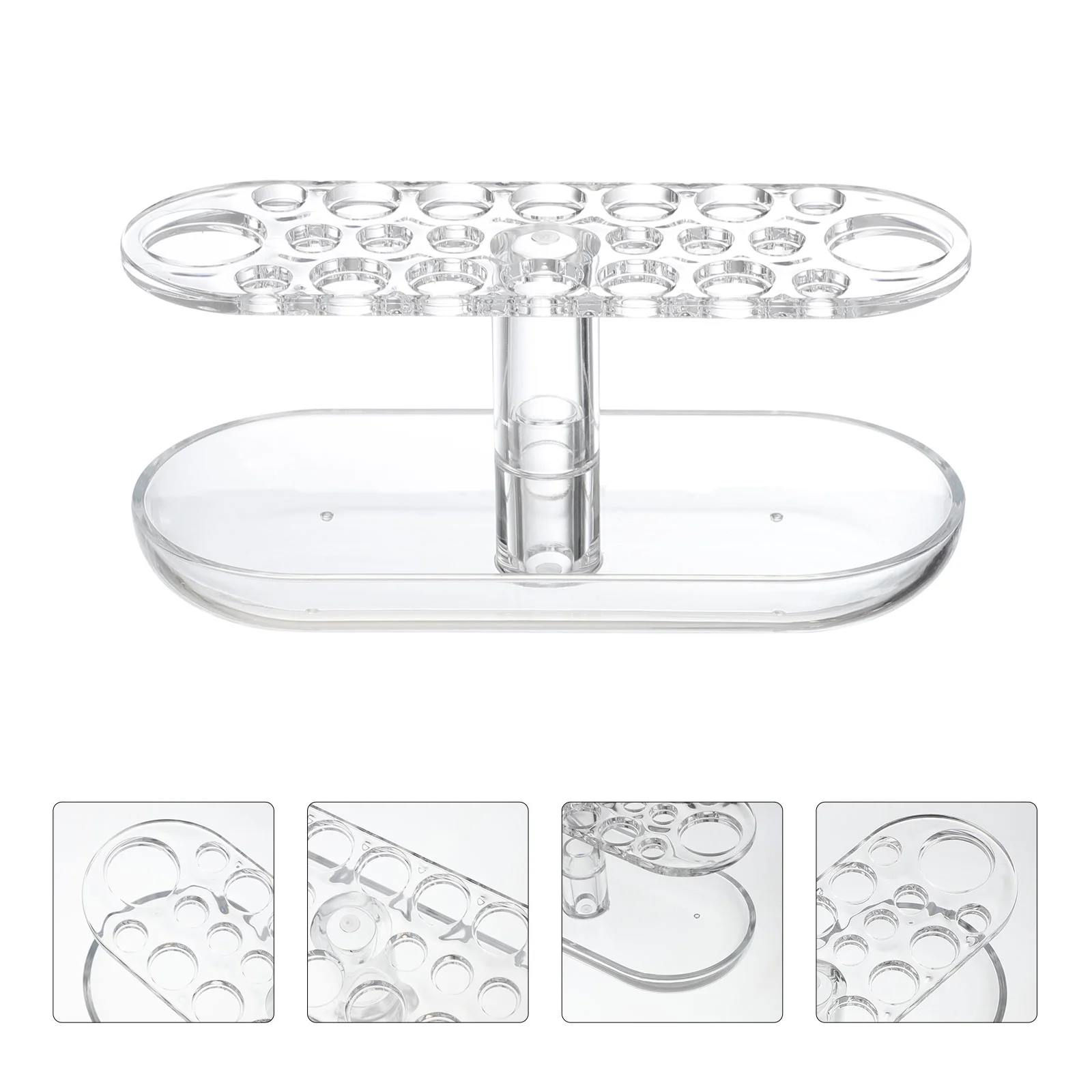 

Rack Organiser Racks Brush Turntable Cupboard Makeup Holderrotating Inside Storage Condiment Susan Lazy Standing Free