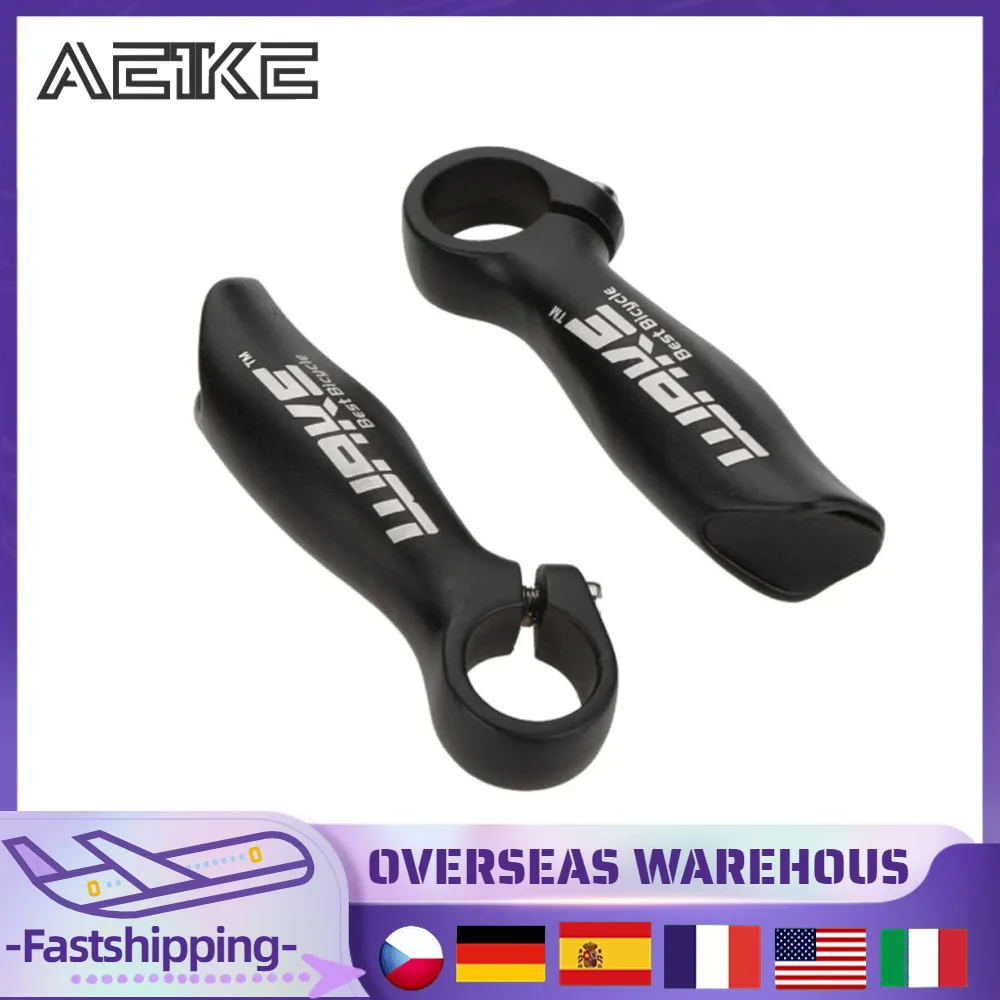 

2pcs MTB Bicycle Aluminium Alloy Security Grips Handle Durable Slip Handlebar Bar Cycling Accessories
