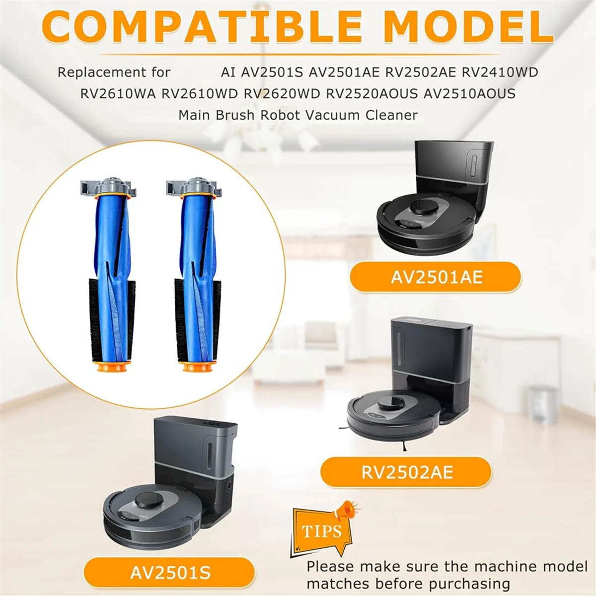 Главная роликовая щетка для RV2300 RV2310 RV2310AE AV2310 AV2310AE RV2320S AV2501AE RV2502AE Запчасти