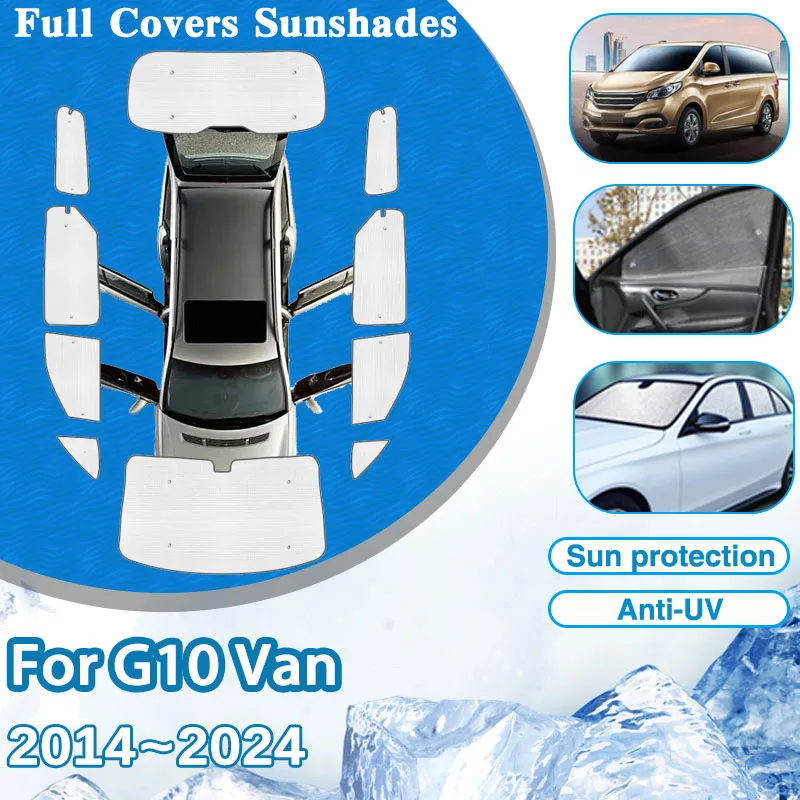 Автомобильный полный солнцезащитный козырек для Maxus G10 LDV Van 2014 ~ 2024 2015 2016 2017