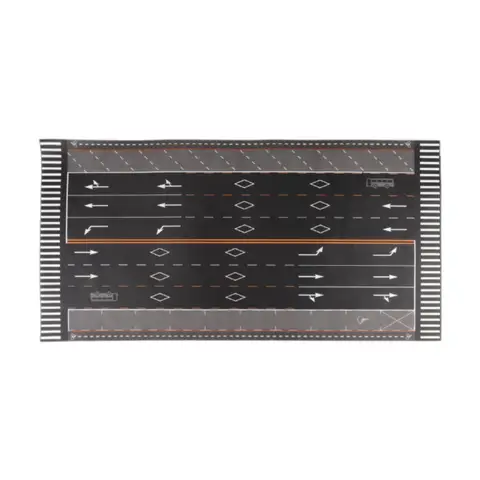 Коврик для мыши с парковкой 1/64, нескользящий мини-литой под давлением коврик для гаража и автомобиля, подвижный настольный игровой коврик для модели автомобиля, диорама