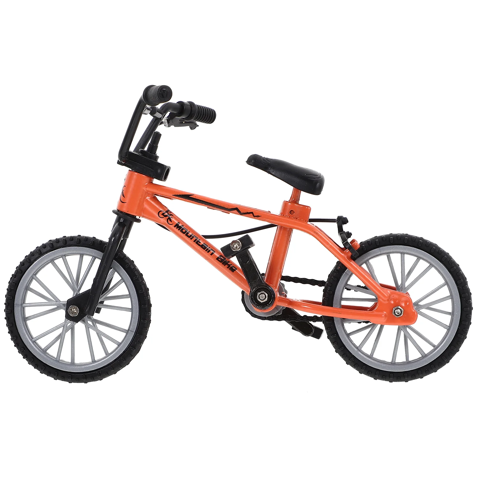 

House Mini Bicycle Miniature Artificial Tiny Bike Small Mountain Model Alloy
