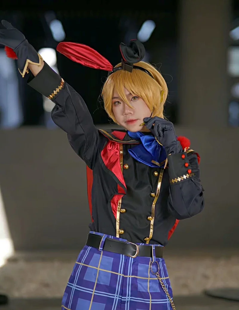 Черные костюмы для косплея униформа 2025 Нито Назуна Масиро Томоя Шино Хадме Тенма