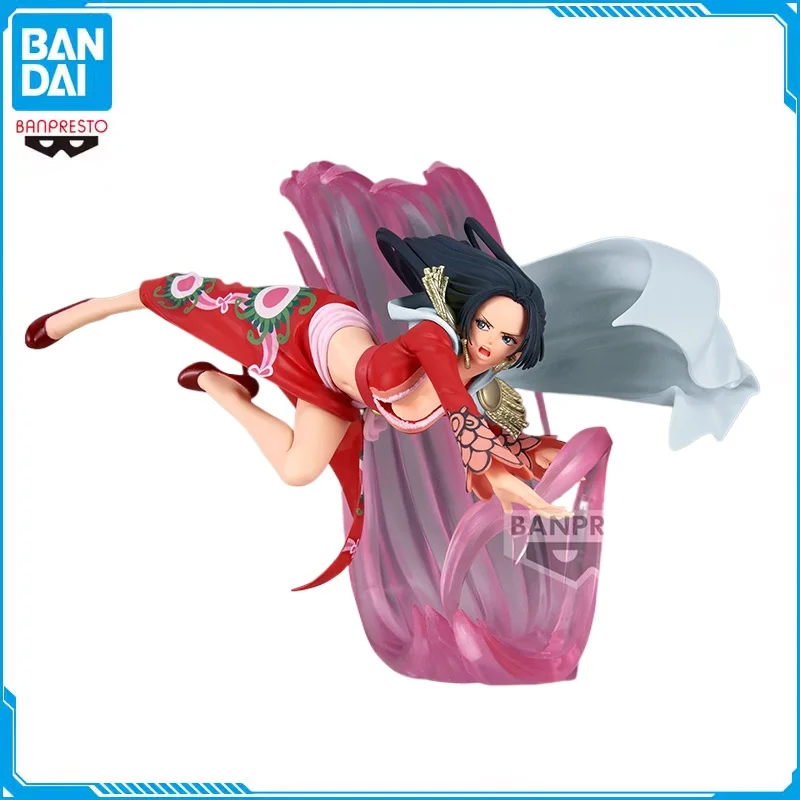 Oryginalny Bandai BRC ONE PIECE Boa·Hancock BATTLE RECORD COLLECTION Figurki akcji Model Zabawki Prezent dla chłopca