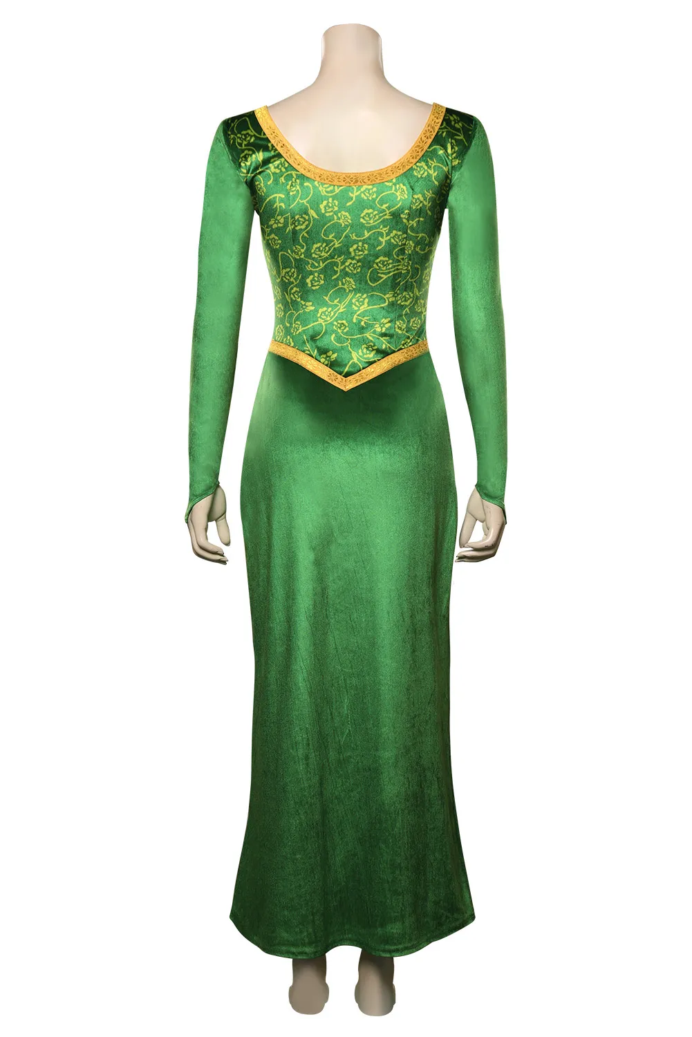 Детский костюм для косплея Fiona фантастическое зеленое платье принцессы взрослых