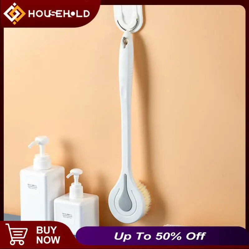 

High Quality Body Brush 38x7.8cm Back Brush Soft Hair Rub Mud Wipe Back Brush Back Cleaning Artifact Long Handle Massage Brush