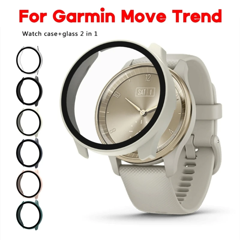 

Чехол для часов garmin Move Trend защита экрана ударопрочный корпус ПК