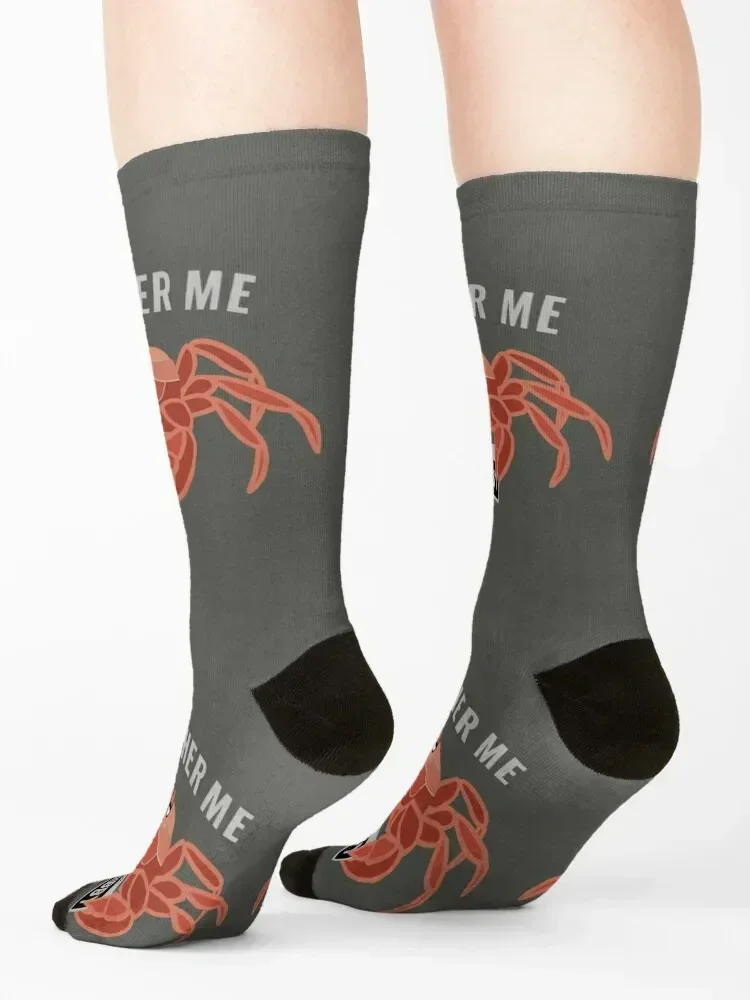 Don't Bother Me I Am Crabby - Носки с забавными цитатами рождественские дизайнерские