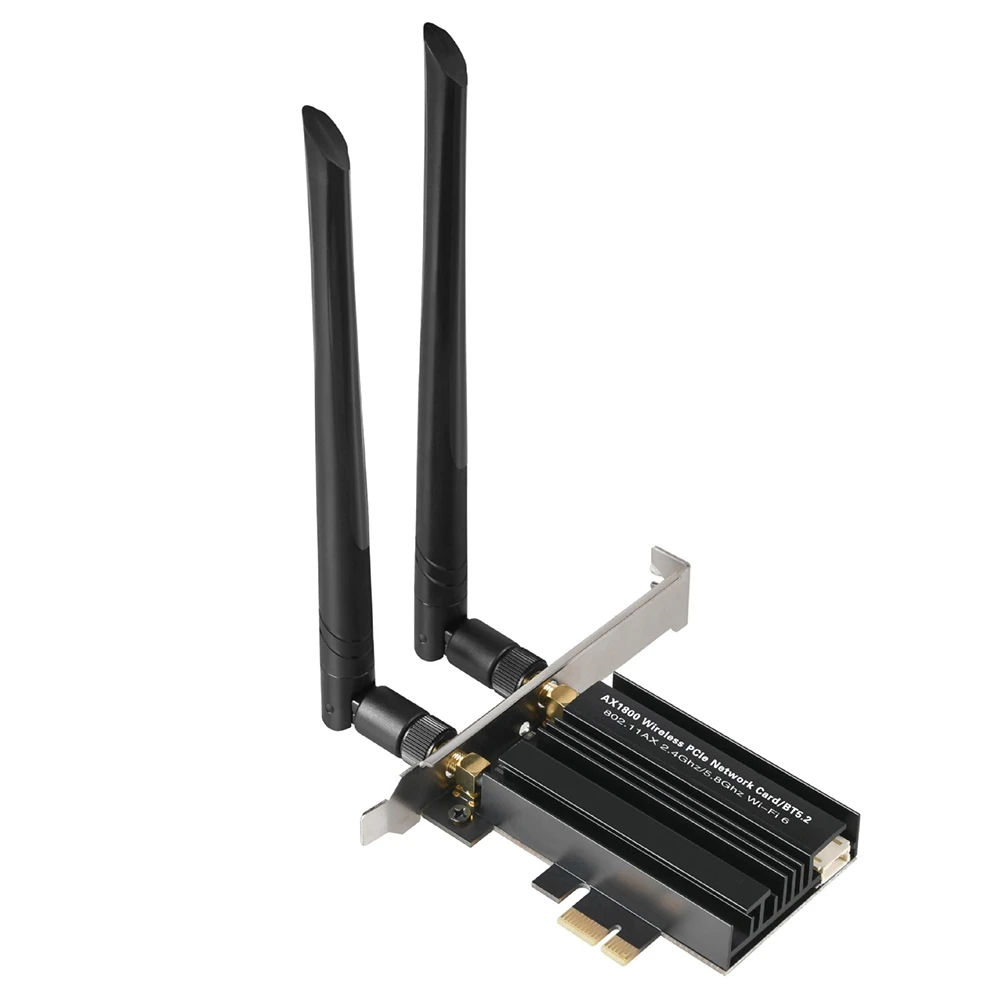 

AX3000 Gigabit -Band WiFi6E Network Card MT7921 PCIE Network Card Desktop WIFI Receiver Bluetooth5.2 Wireless