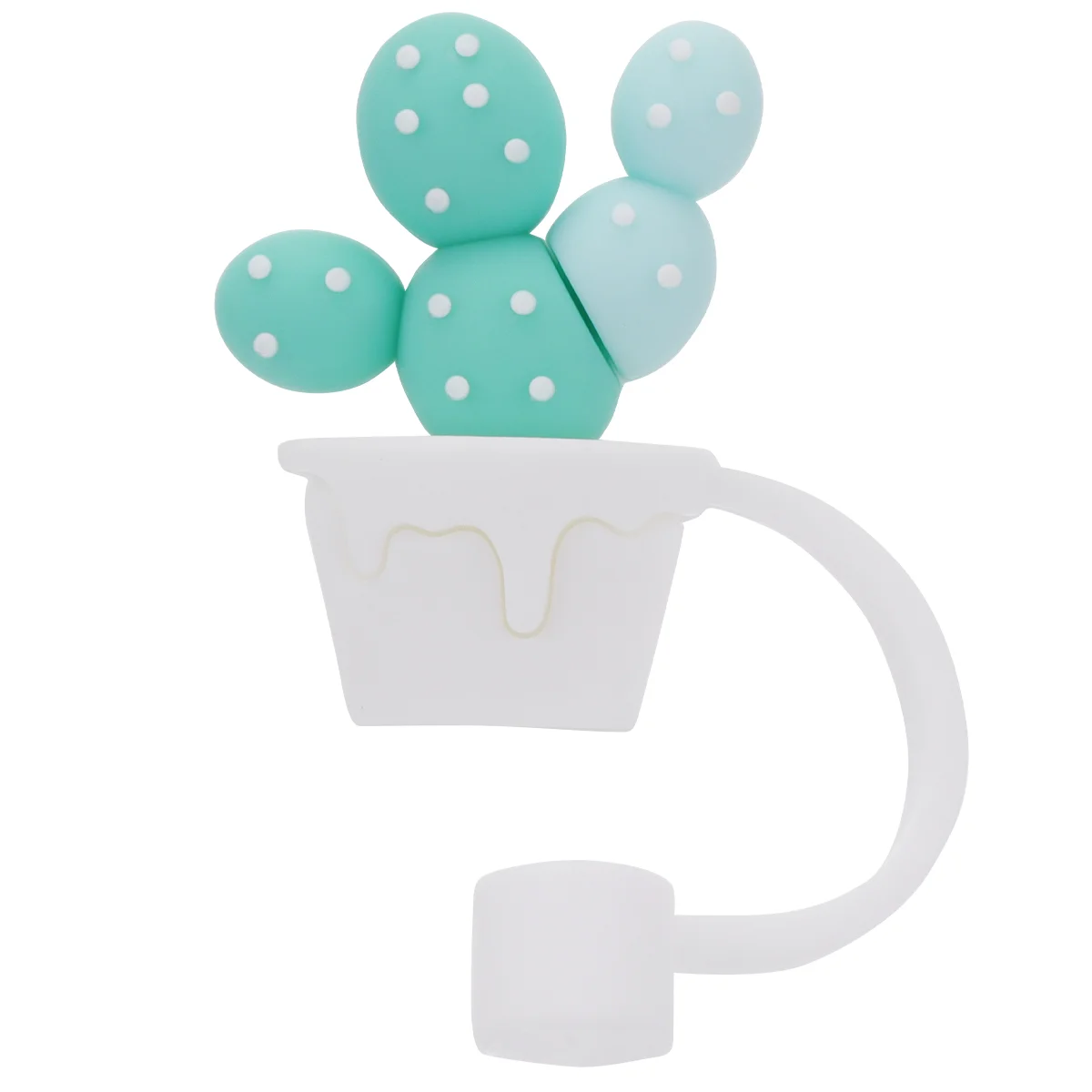 

2 Pcs Straw Dust Plug Colored Straws Lovely Straws Tip Cute Proof Straws Covers Silica Gel Silicone Straw Stopper