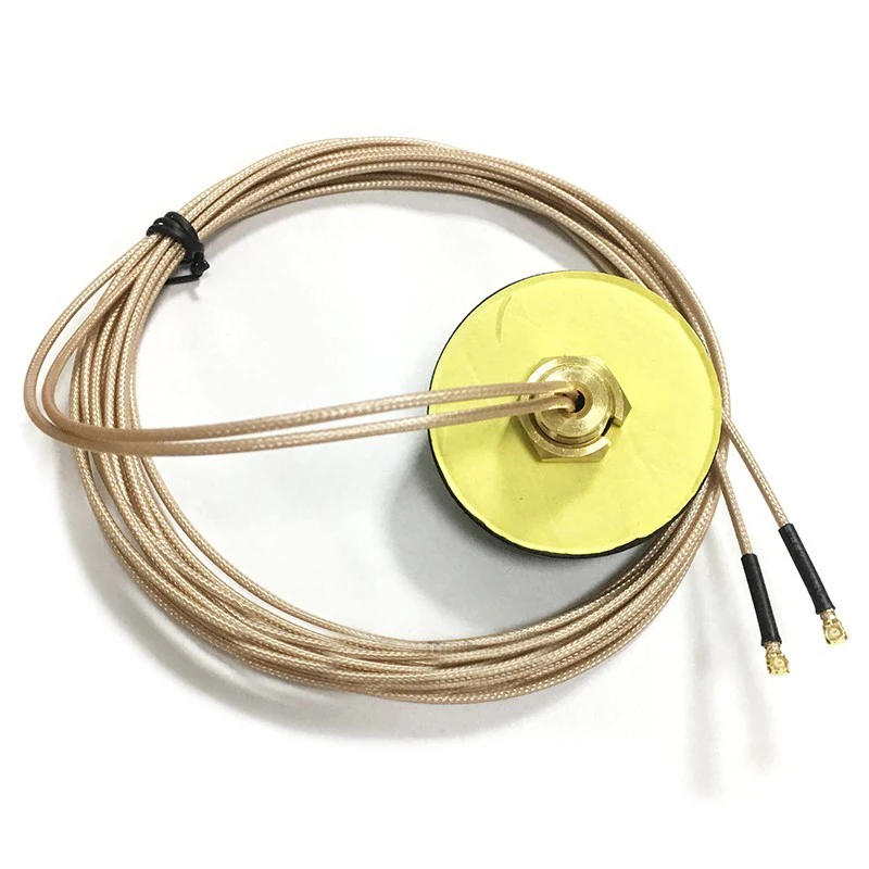 

5G 4G GPS 2.4G GSM GPRS CDMA WIFI 2G 3G 2-in-1 Combination Circular Antenna RG174 3m cable IPEX Connector