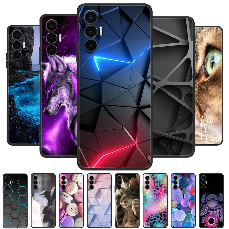 Фото Чехол для Tecno Pova 3 Чехол Pova Neo Мягкий силиконовый чехол для Tecno Pova Neo LE6 Чехлы Чехол Pova3 PovaNeo чехол для телефона Coque №1