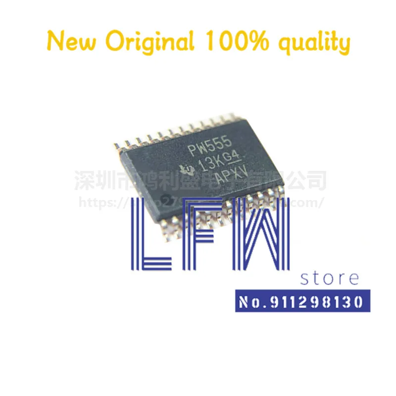 

5 шт./лот TCA9555PWR TCA9555PW TCA9555 PW555 TSSOP-24, 100% новый и оригинальный стробоскоп