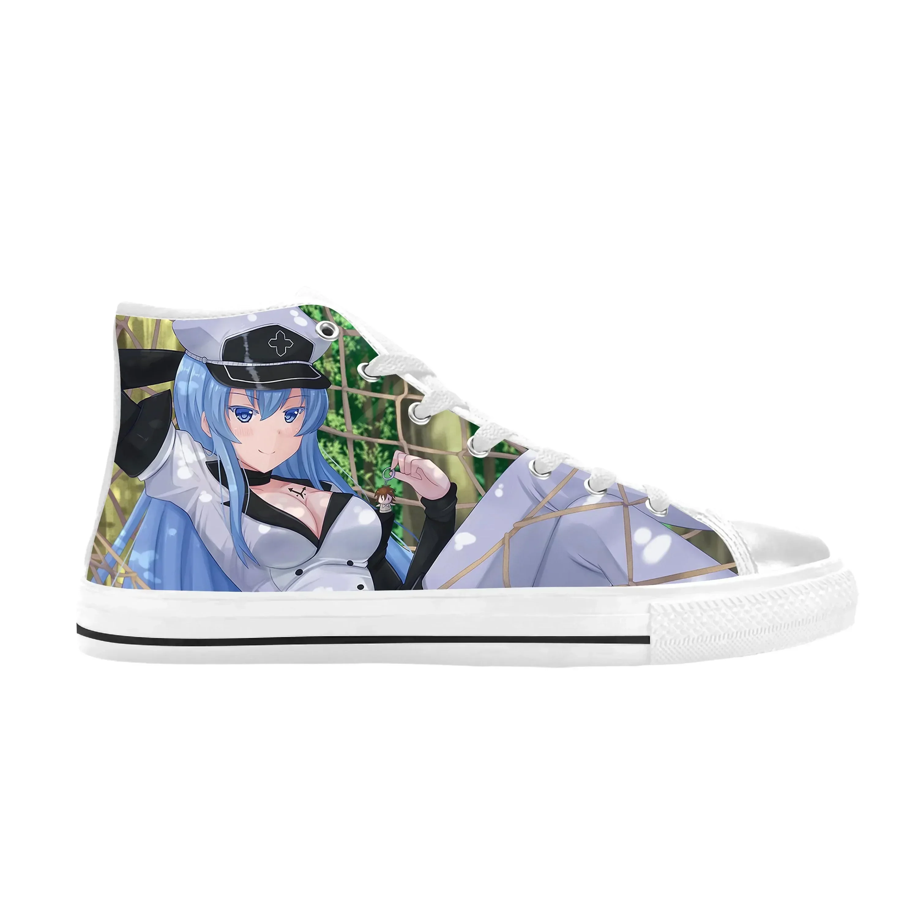 Японские аниме-манговые комиксы Akame Ga KILL: Эсдесс, тканевые повседневные высокие кеды, удобные, дышащие, с 3D-печатью, для мужчин и женщин. (art.: 3920da87f5a28) - 3920da87f5a28