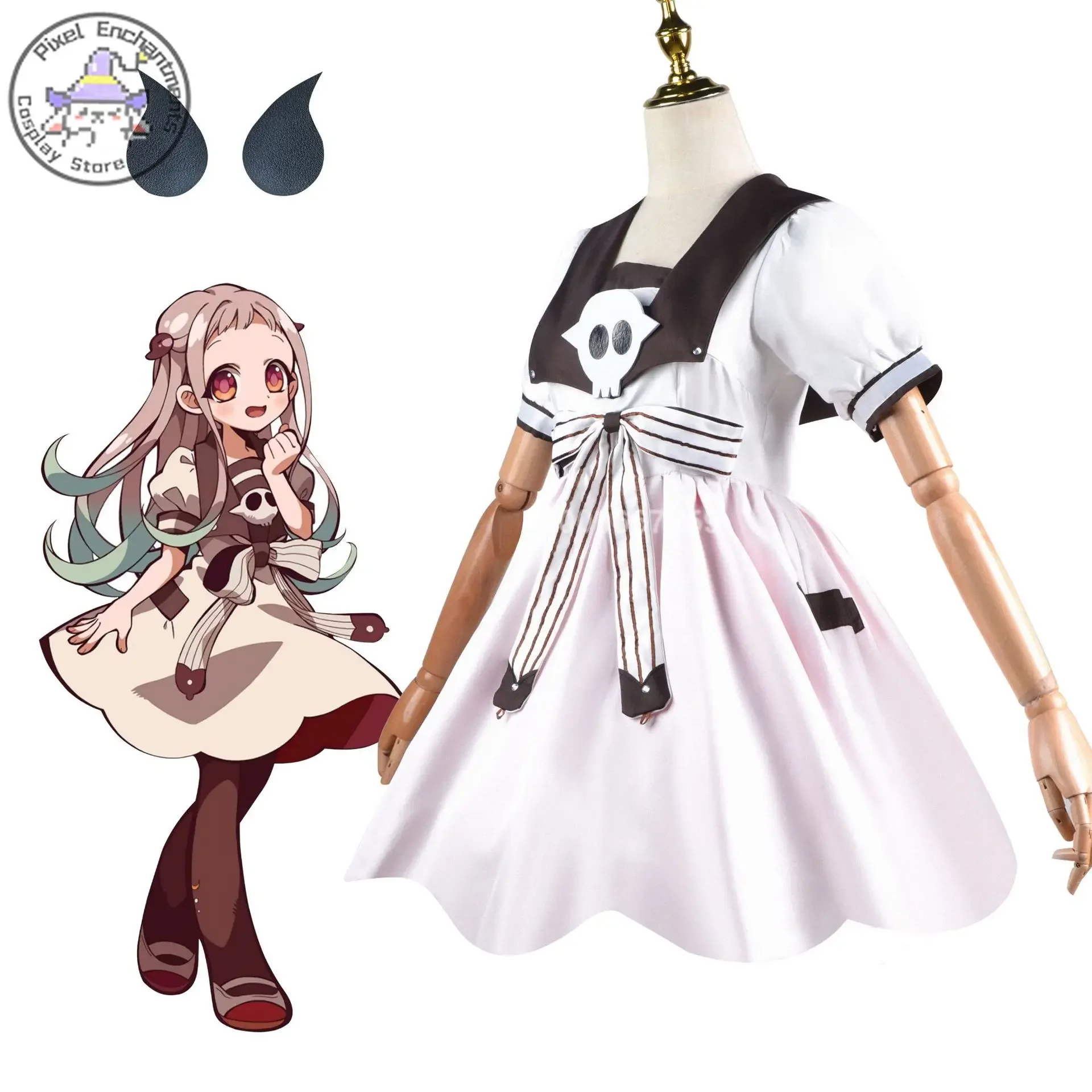 Аниме Jibaku Shounen Hanako-kun Yashiro Nene карнавальный костюм для женщин и девочек милое платье