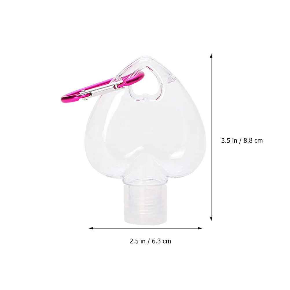 5 шт. бутылка с крючком для любви контейнер упаковки пластиковые пустые бутылки