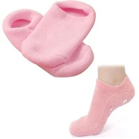 2pc foot care spa moisturizing gel socks exfoliating dry cracked soft skin sock pedicure hard heel skin protector repairing