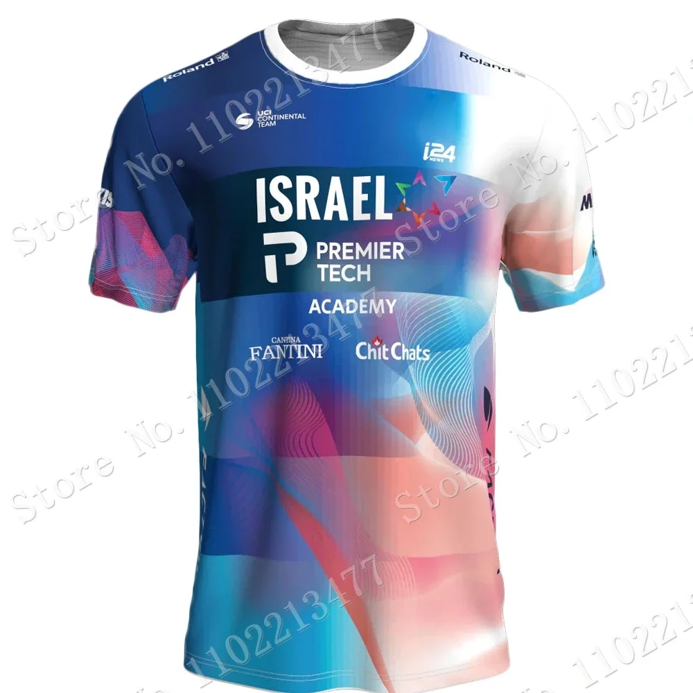 Футболка с 3D-принтом команды Израиля Красная мужская летняя уличная одежда для