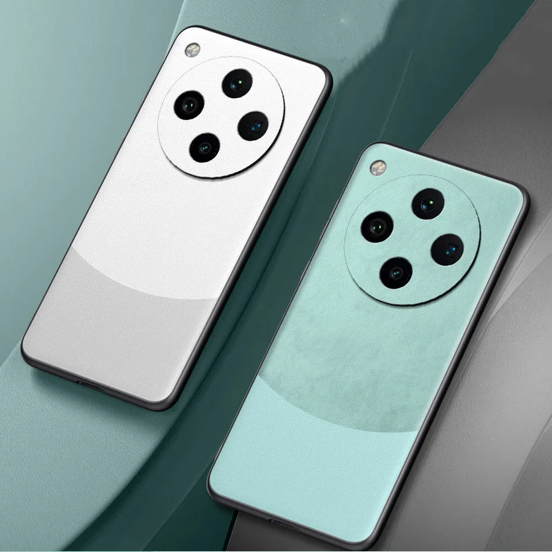 Высококачественный роскошный кожаный мягкий чехол для телефона OPPO Find X8 Pro