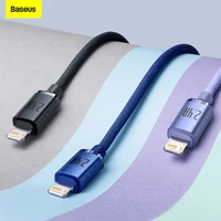 baseus 2 4a usb cable for iphone 12 13 11 pro max x xr xs 8 7 ipad cable charging charger usb mobile phone cables