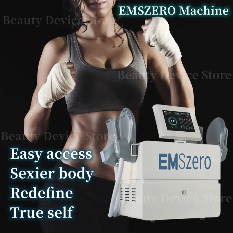 

Массажер EMSSLIM Neo 13 Tesla, электромагнитный стимулятор для похудения, подтяжки бедер и формирования тела, аппарат RF emszero