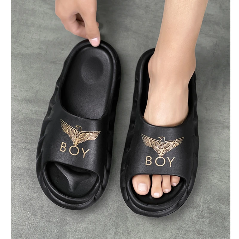 Boy London 2022 Summer New Style Men's and Women's Soft Bottom Non-Slip Comfort Slippers Couples Casual Fashion Beach Slippers