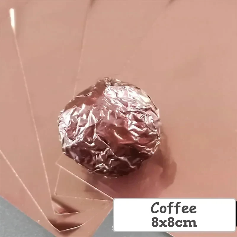 

Алюминиевая фольга для упаковки 100 шт. 8x8 см