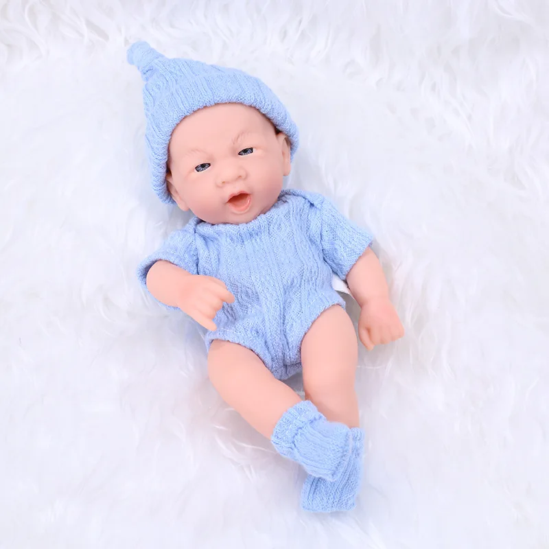 

New Mini Reborn Dolls 20cm Baby Reborn Toys Waterproof Vinyl Bebe Doll Cute Mini Reborn Baby Doll For Girls Birthday Gift