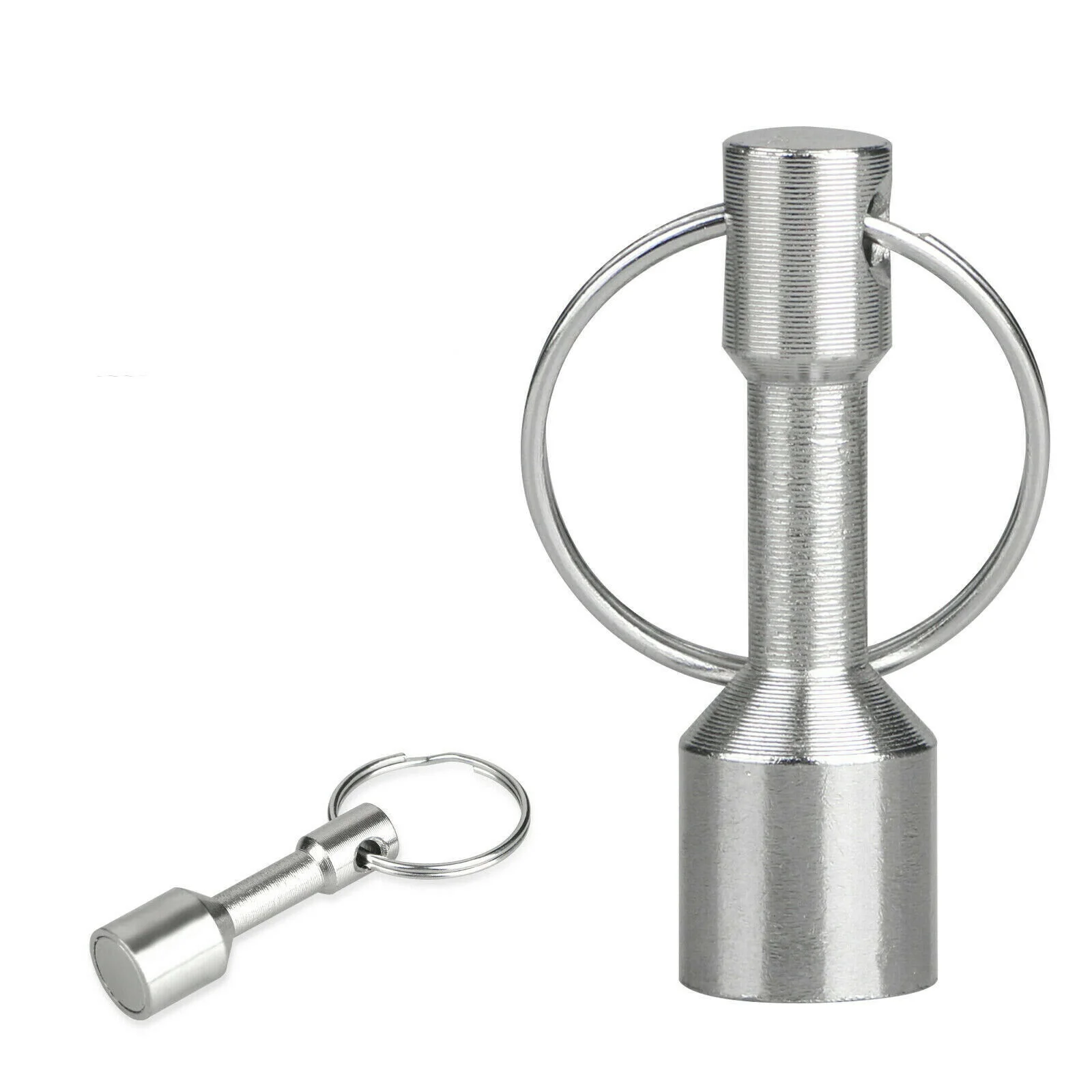 

For Testing Brass Magnetic Buckle Metal Keychain For Collectors Silver Ferrous Metals Gold Keychain Magnet Design