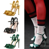 women stiletto high heels ankle strap sandals sexy open toe evening party shoes fashion popular ball summer lady sandal 1 d sl 1