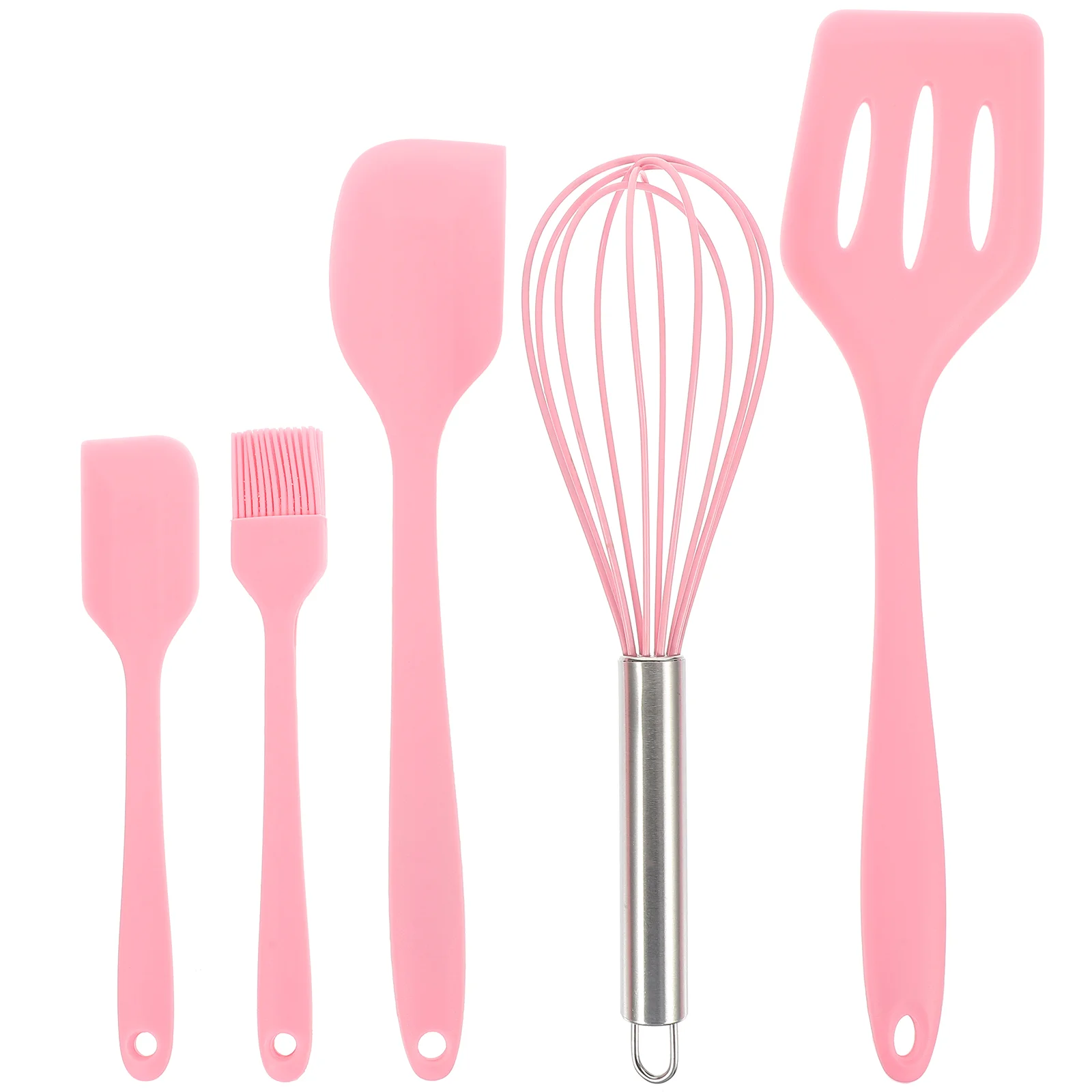 

Spatula Spoon Silicone Set Kitchen Utensil Set Egg Whisk Household Balloon Whisk Silica Gel Kitchen Utensils Set