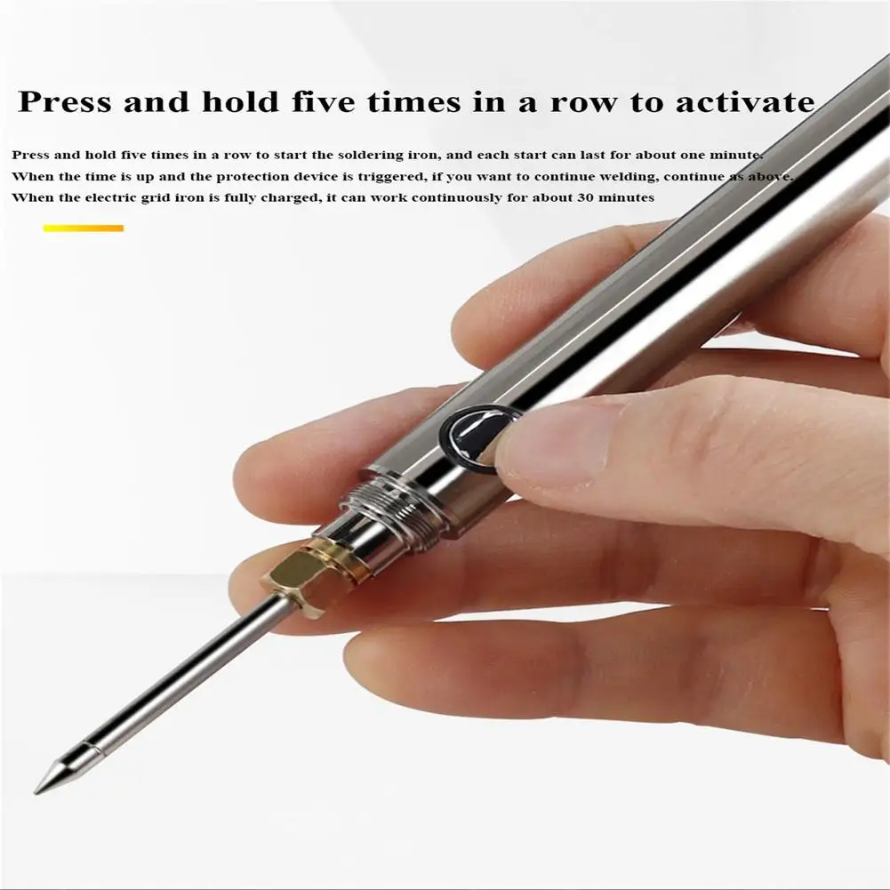 

5V 15W Wireless Charging soldering iron USB Fast rechargeable soldering iron Portable Microelectronics Repair Welding Tools