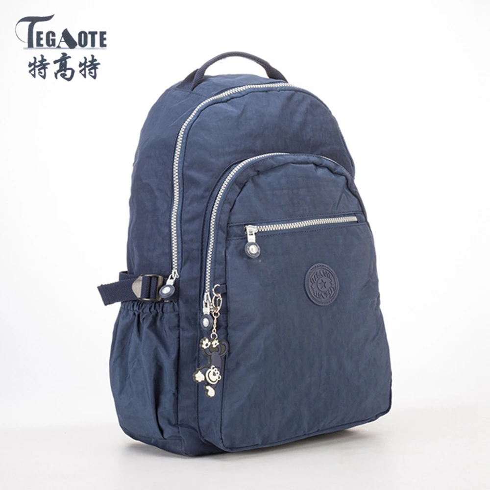 TEGAOTE 2022 Women Backpack for Teenage Girls brand Nylon Backpacks Mochila Feminina Female Travel Bagpack Schoolbag women bag