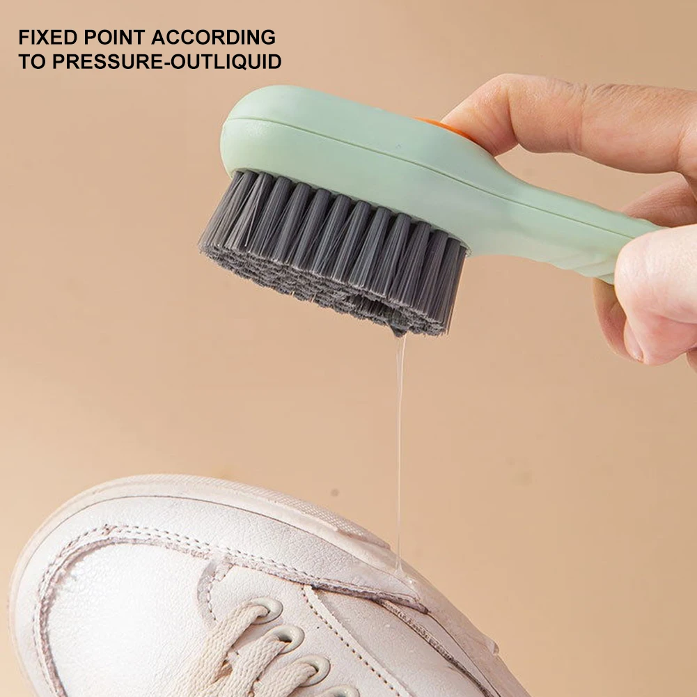 

Multifunction Soft Bristled Automatic Liquid Shoe Brush Shoe Artifact Shoe Brush Shoe Laundry Brush Household Brush ClothesTool