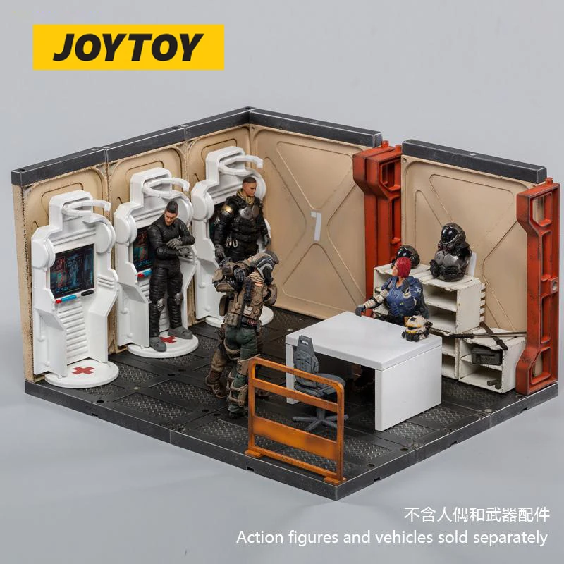 

Original JoyToy 1/18 Battle for the stars Scenes Mecha Depot:Medical Area Collectible figurines Anime Action Figure Model Toys