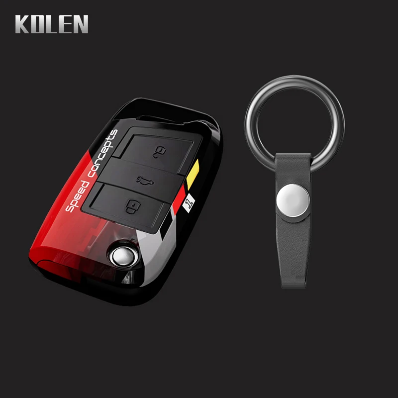

Корпус автомобильного ключа с дистанционным управлением ABS для VW Volkswagen Golf 7 MK7 Tiguan MK2 SEAT Ateca Leon FR 2 Ibiza Skoda Octavia A7 Kodiaq