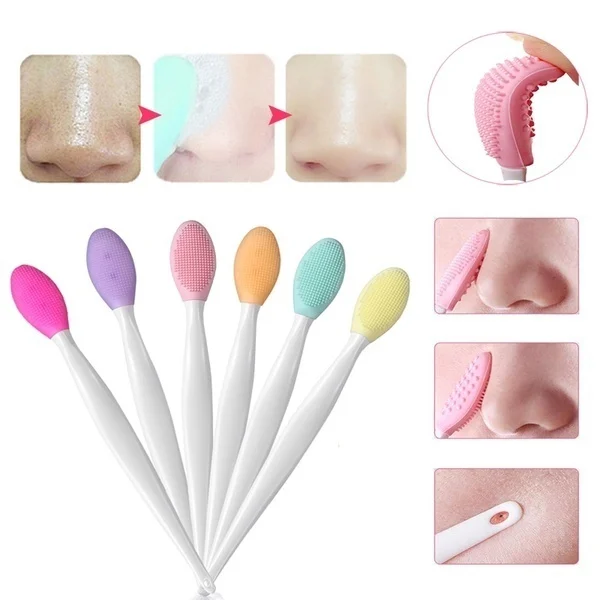 

1pcs Silicone nose cleaning brush