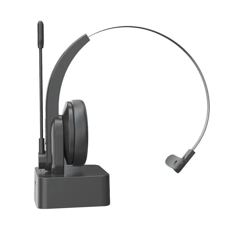 

Call Center Headset With Noise Canceling Microphone 60 Hours One-ear Telephone Clear Call Headphones For Computer PC Game HOT