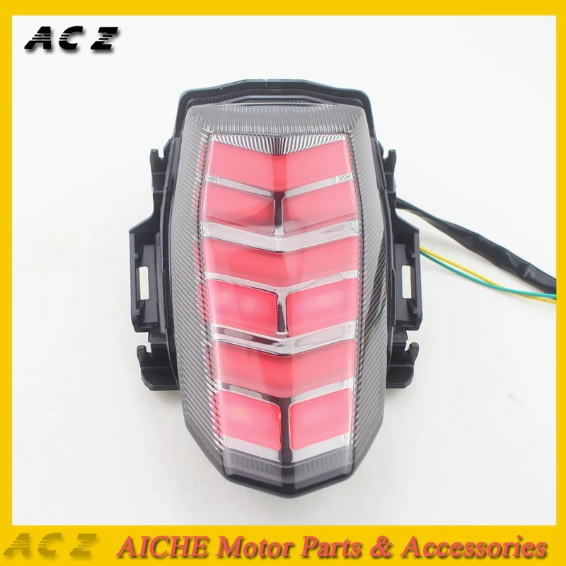Светодиодный задний фонарь для мотоцикла тормозной сигнал предупреждающий