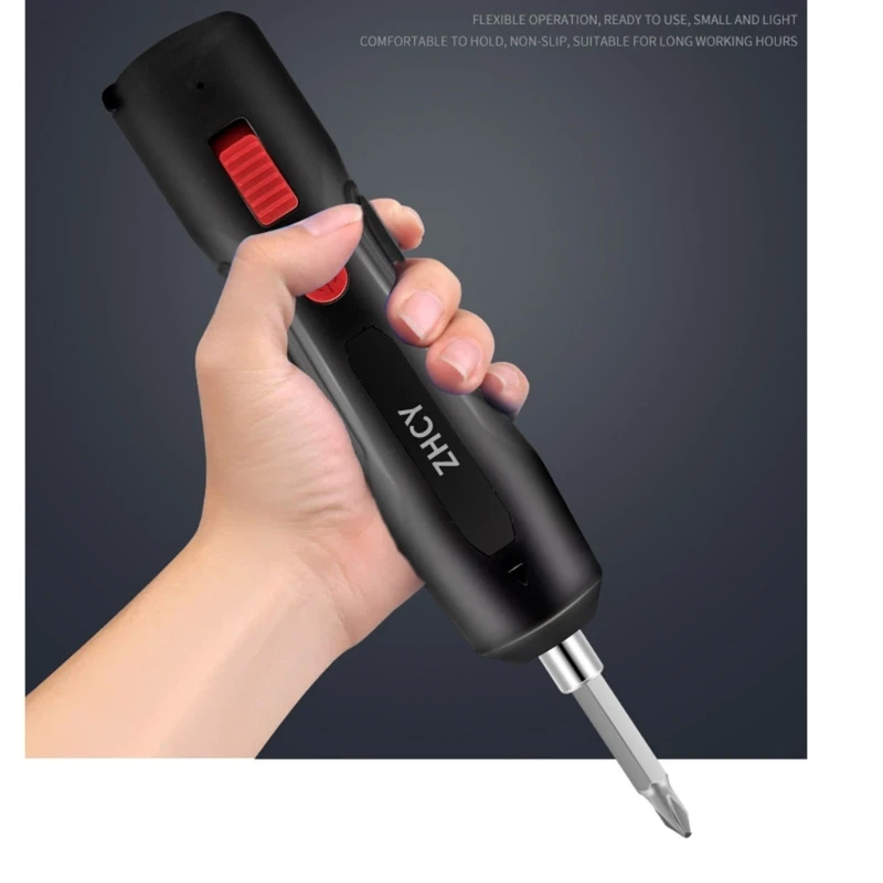 Электрическая отвертка 250 об/мин маленькая беспроводная дрель набор отверток