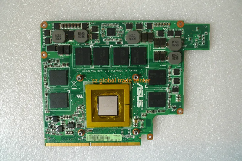 Оптовая продажа N11E-GS-A1 VGA для ASUS G73JW G53JW G73 G53 GTX460M GTX 460M Видеокарта